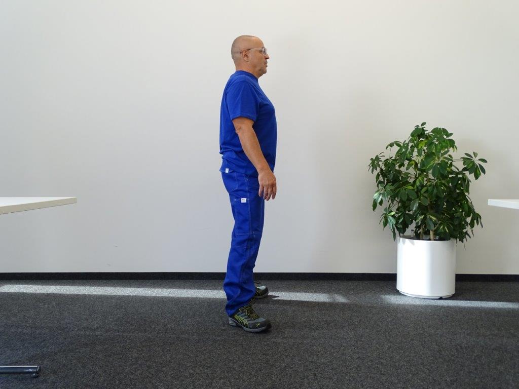 Wolfgang Gradwohl zeigt eine aufrechte Standhaltung